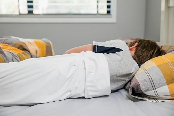 Waterproof Sleeping Bag Liner for Kids and Adolescents. A Perfect Solution for Incontinence, bedwetting on camps, sleepovers, overnight Stays to protect bedding. Lightweight, Cool and Discreet.