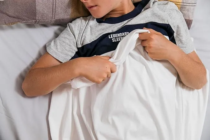 Waterproof Sleeping Bag Liner for Kids and Adolescents. A Perfect Solution for Incontinence, bedwetting on camps, sleepovers, overnight Stays to protect bedding. Lightweight, Cool and Discreet.