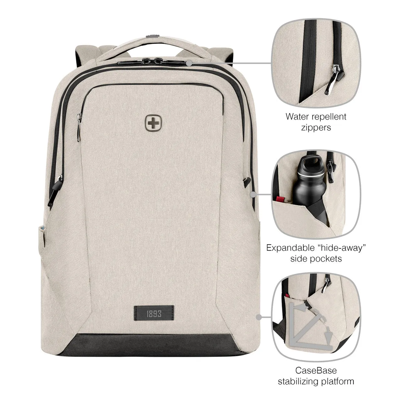 Wenger MX Professional 16in Laptop Backpack (Sand)