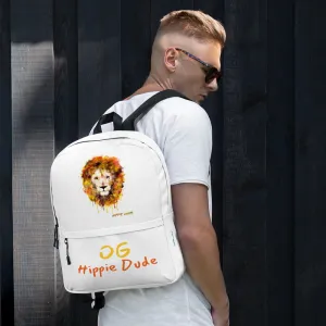 White Backpack - OG Hippie Dude