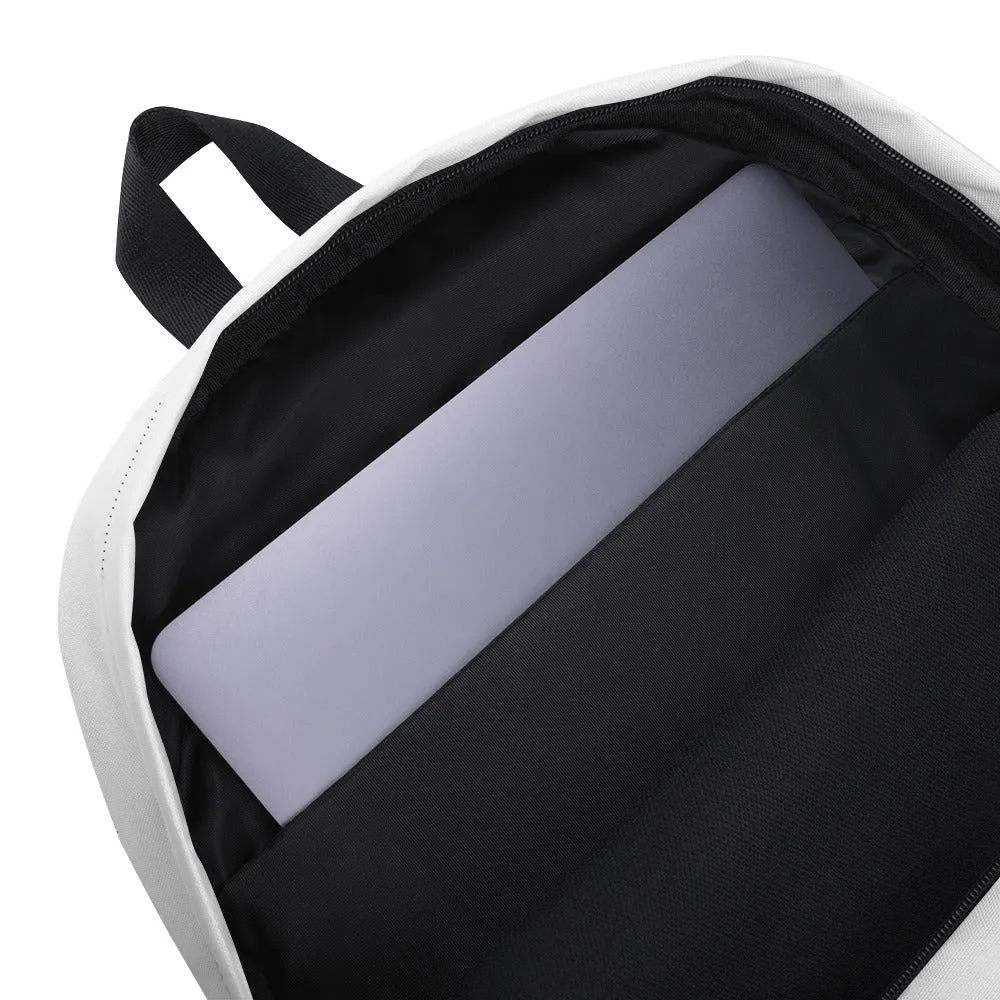 White Backpack - OG Hippie Dude