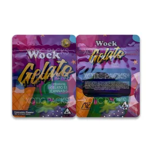 Wock Gelato Mylar Bag 3.5 Grams