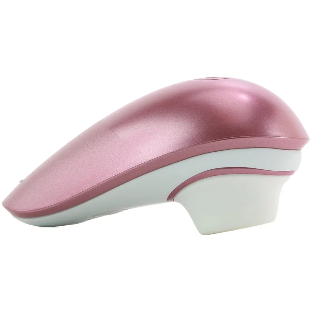 Womanizer Liberty Rechargeable Silicone Compact Travel Pleasure Air Clitoral Stimulator Pink Rose
