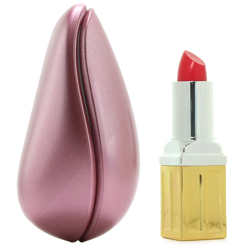 Womanizer Liberty Rechargeable Silicone Compact Travel Pleasure Air Clitoral Stimulator Pink Rose
