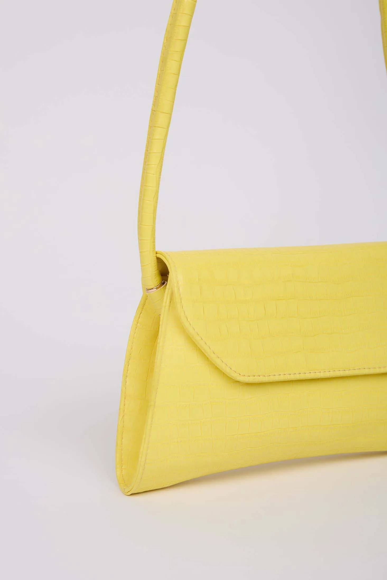 Women Bag Faux Leather Bag Yellow