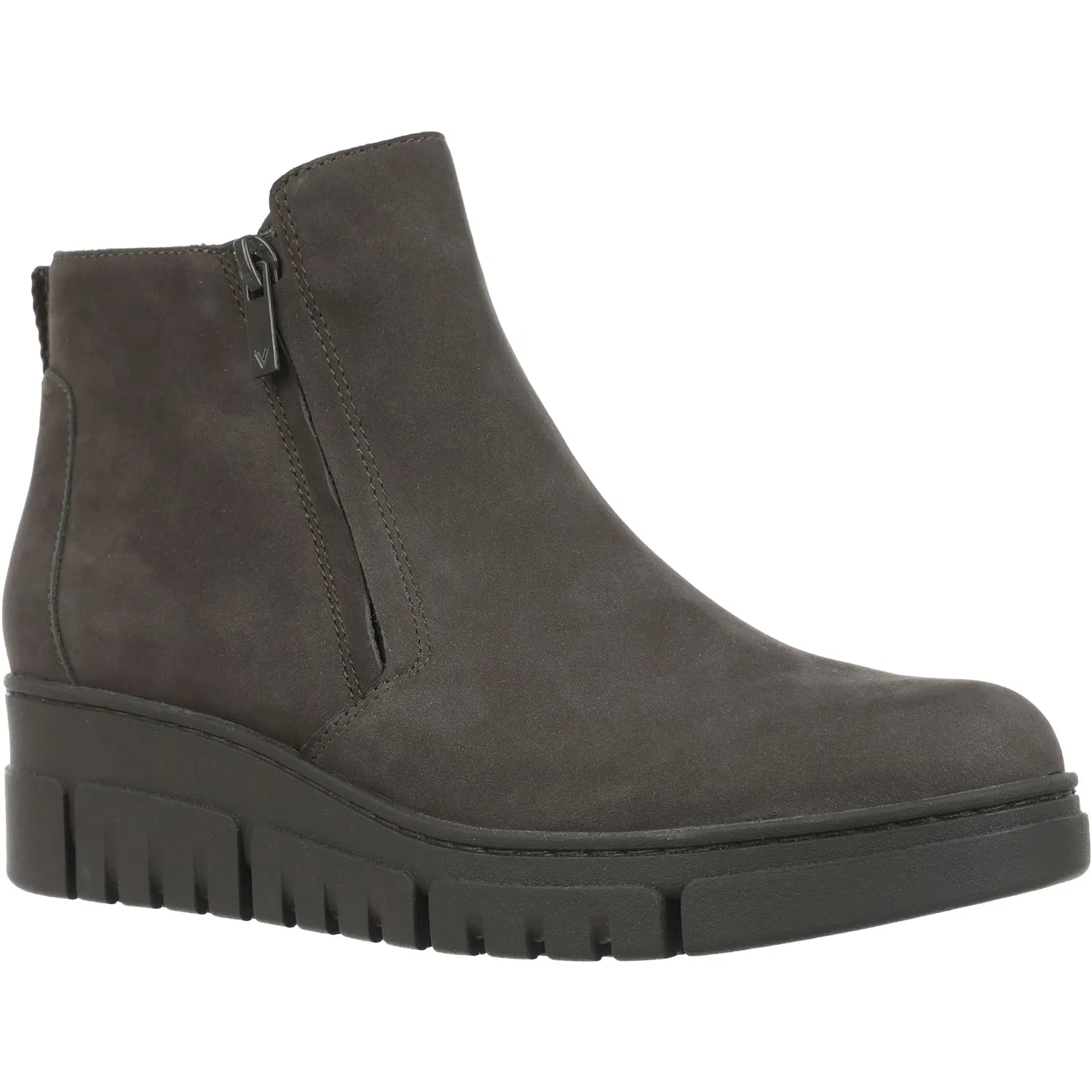 Women's Vionic Uptown Sur Waterproof Dark Khaki Nubuck