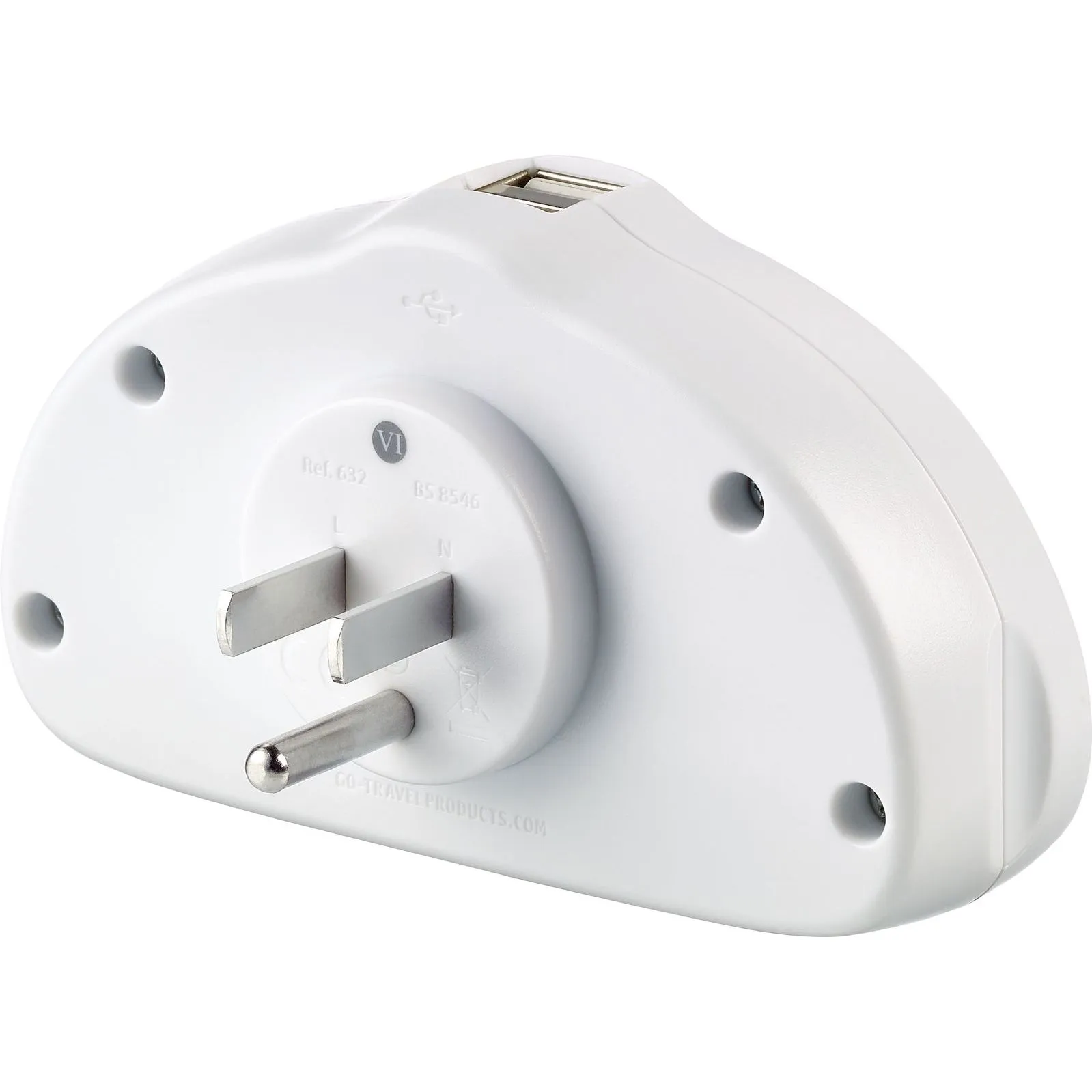 World to USA Adapter Duo   USB