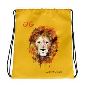 Yellow Drawstring Bag