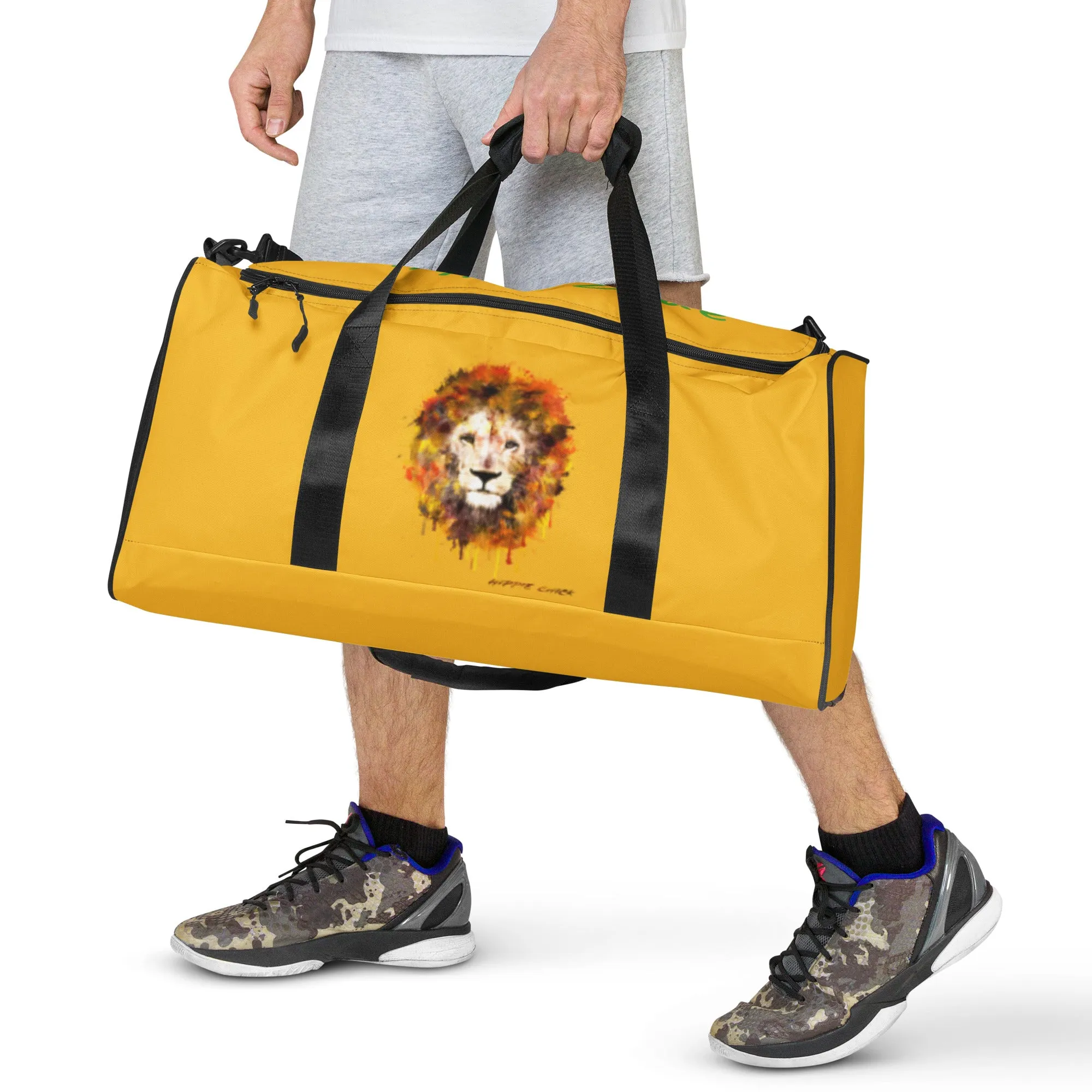 Yellow Duffle Bag - OG Hippie Dude