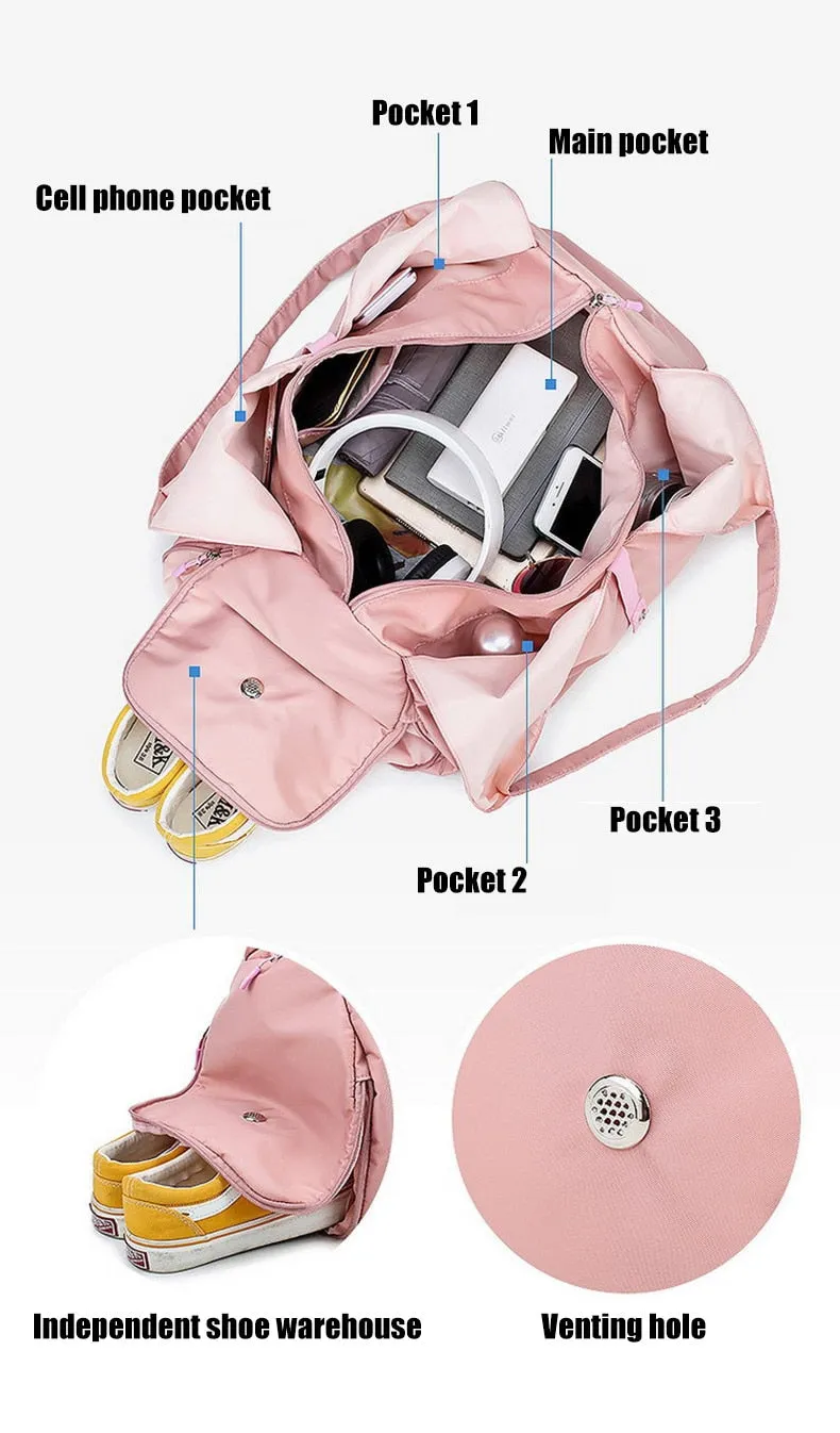 Yoga Mat Bag Gym Fitness Bags for Women