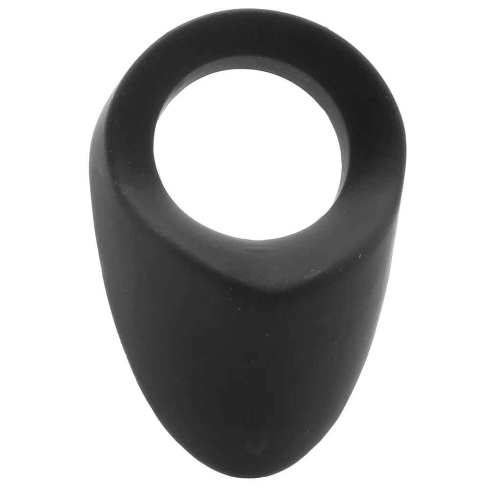 Zero Tolerance Night Rider Rechargeable Vibrating Silicone Cockring Black