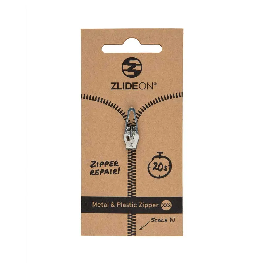 ZlideOn Metal & Plastic Repair Zipper - XXS